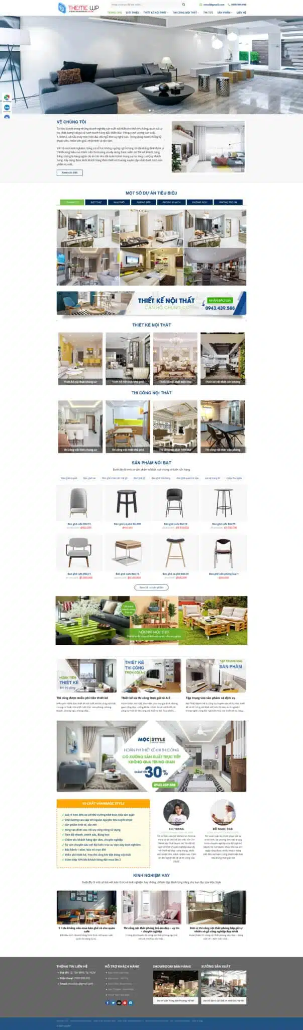 Theme wordpress bán nội thất 22