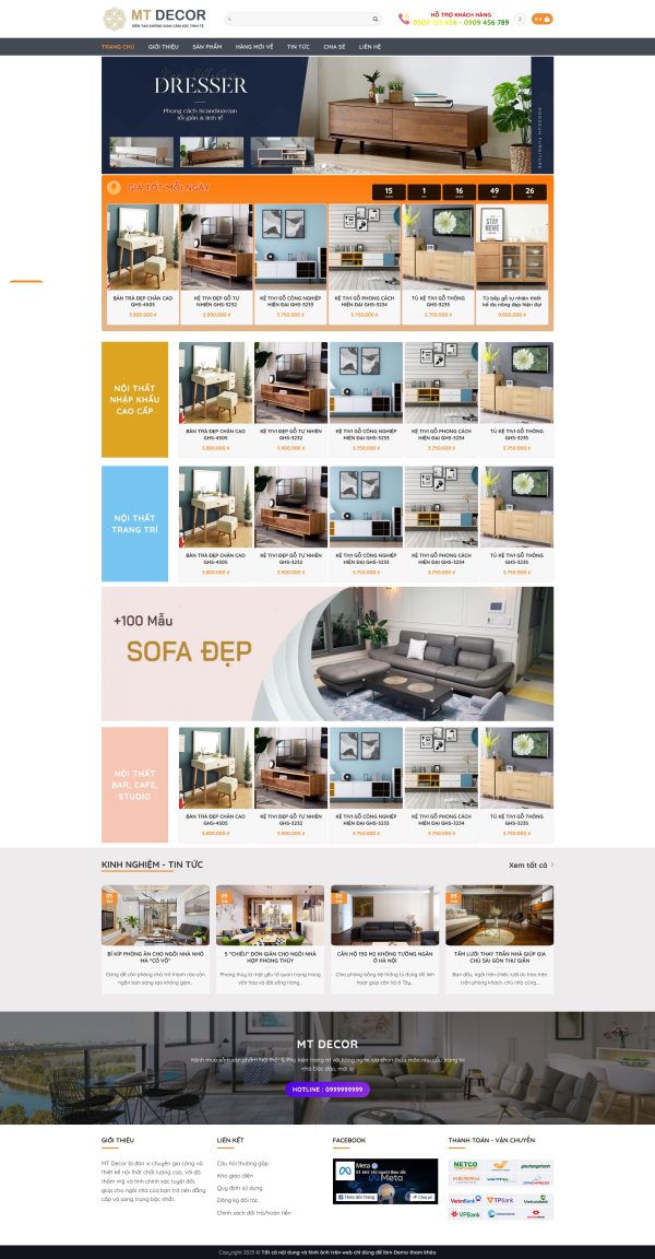 theme wordpress nội thất 20 fix 9/2025