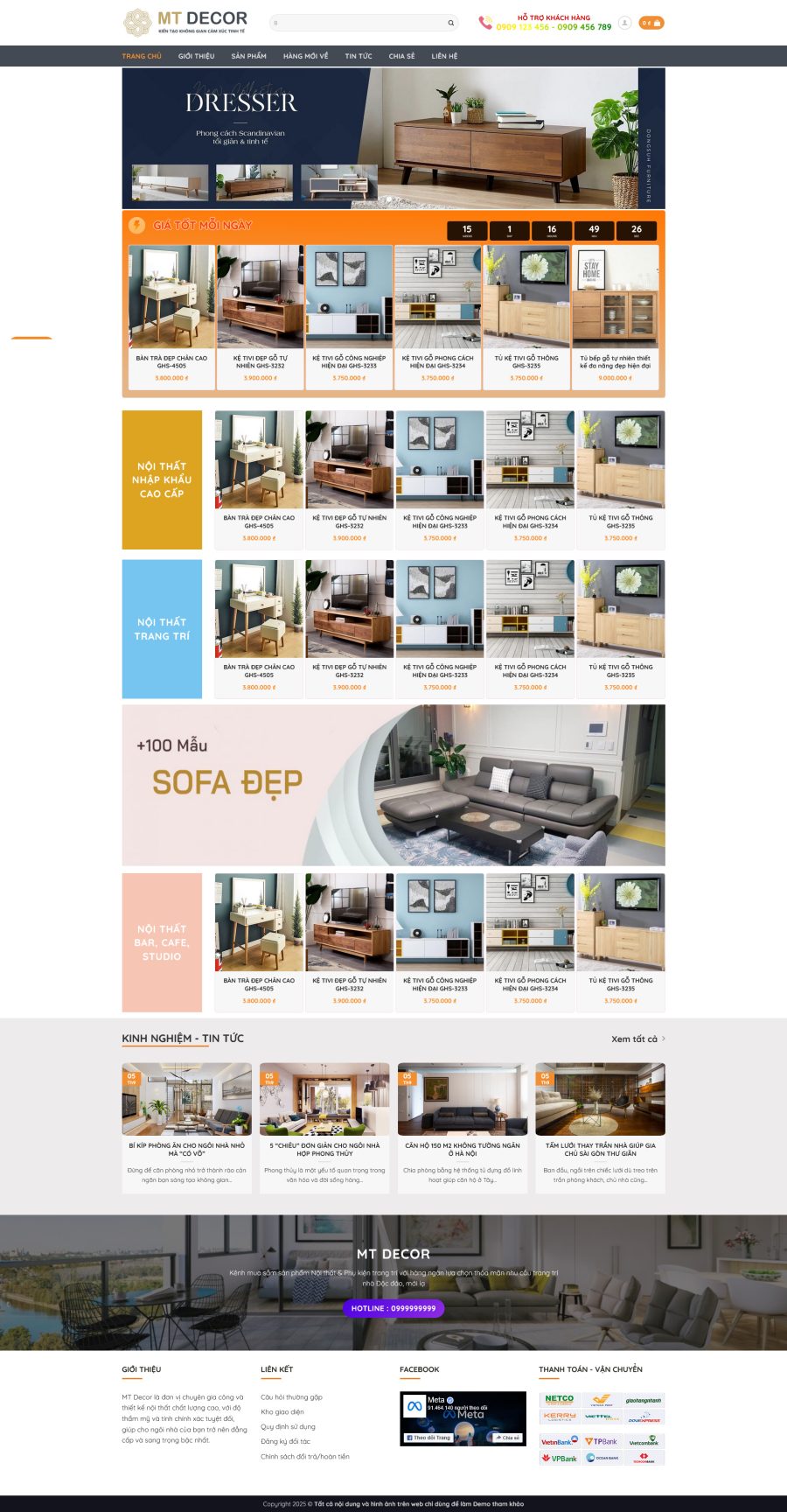theme wordpress nội thất 20 fix 9/2025
