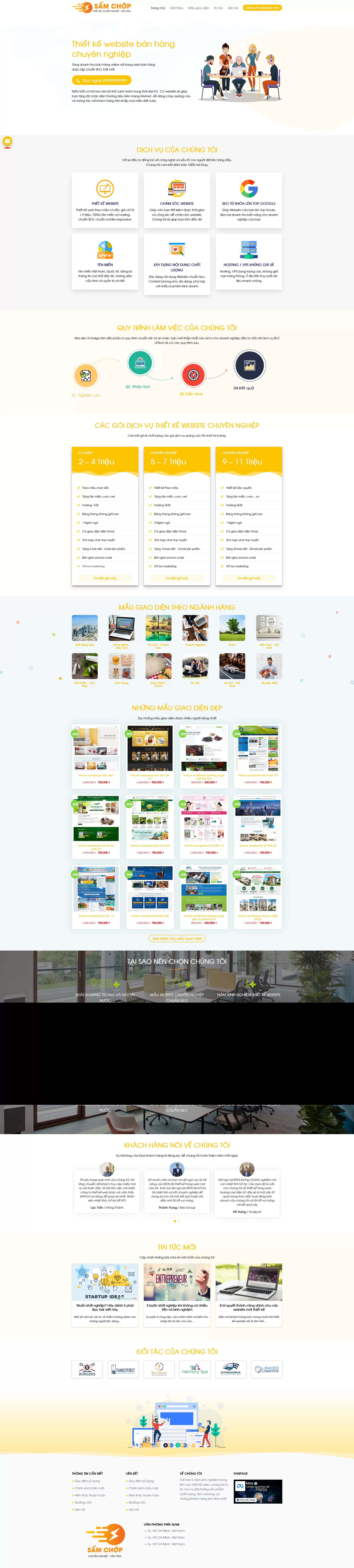 Theme wordpress công ty thiết kế web 7