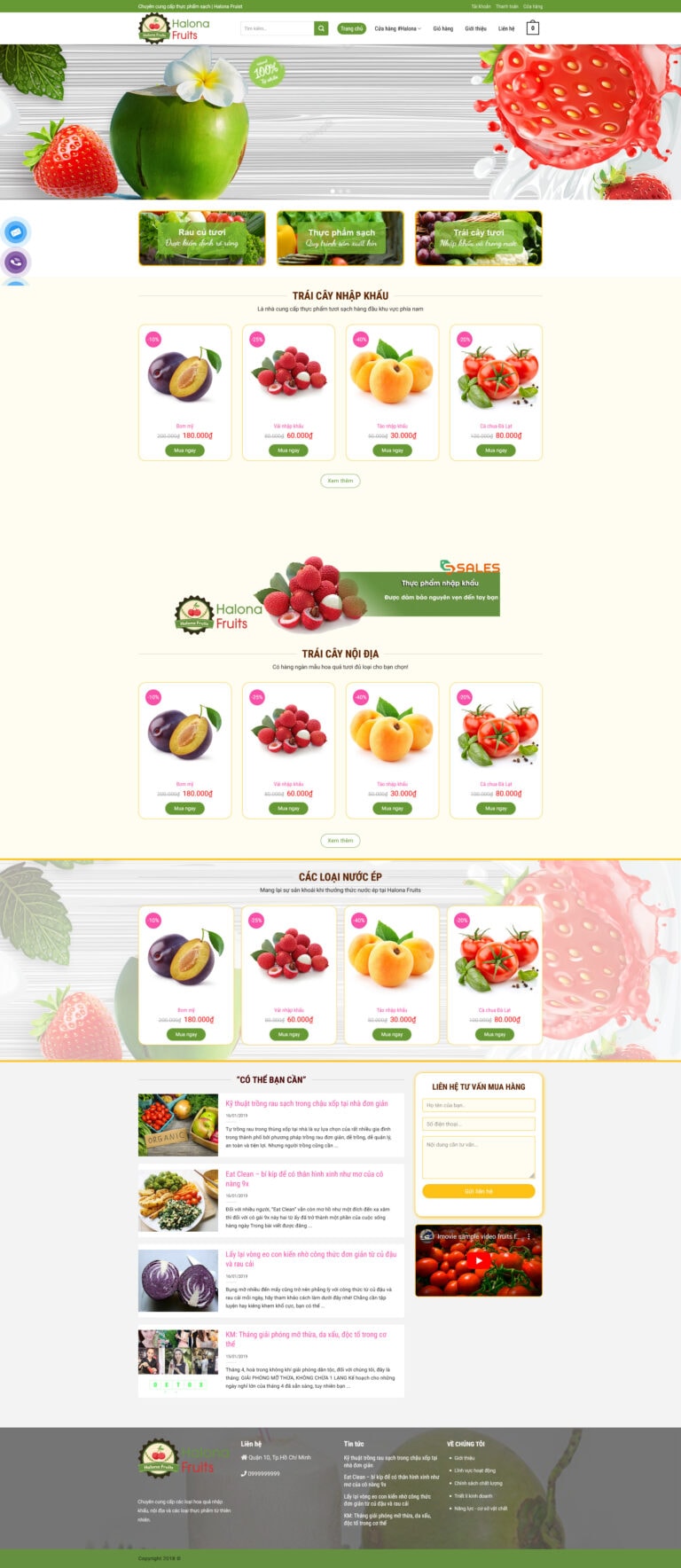 Theme wordpress bán trái cây 1 - Theme Wordpress Giá Rẻ - Mua Bán Theme ...