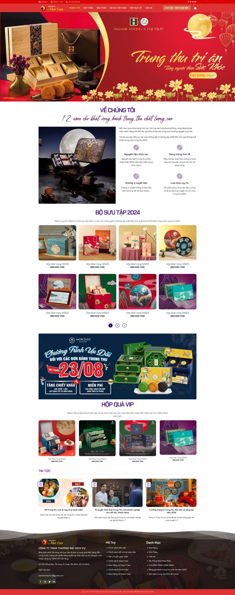 Theme wordpress bánh trung thu 2024 - Theme Wordpress Giá Rẻ - Mua Bán ...