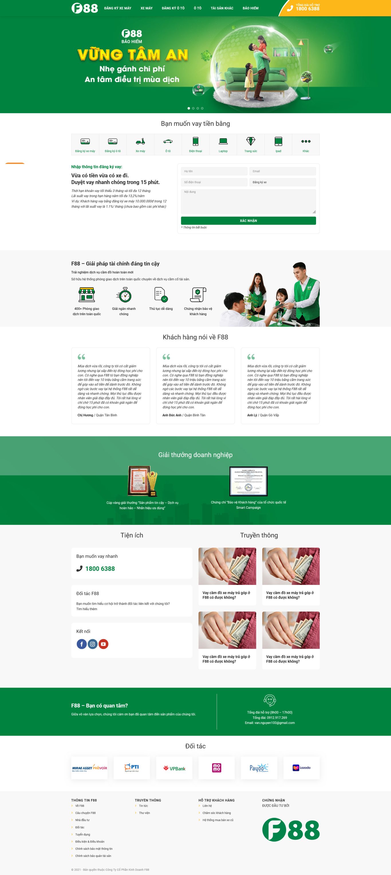 Theme wordpress vay tiền