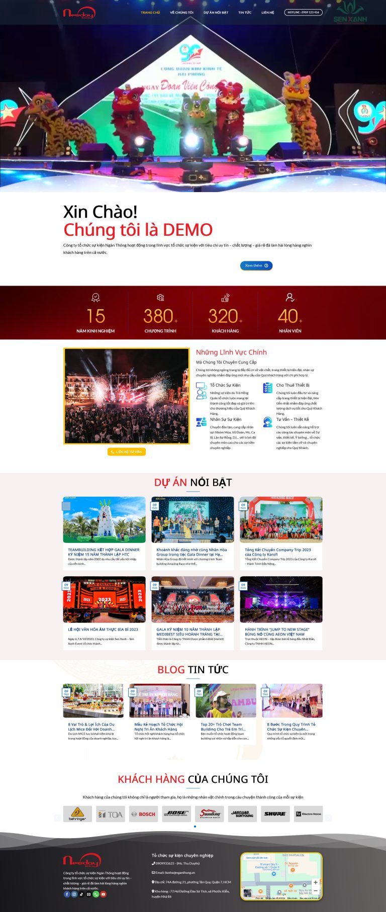 Theme wordpress tổ chức sự kiện - Theme Wordpress Giá Rẻ - Mua Bán ...