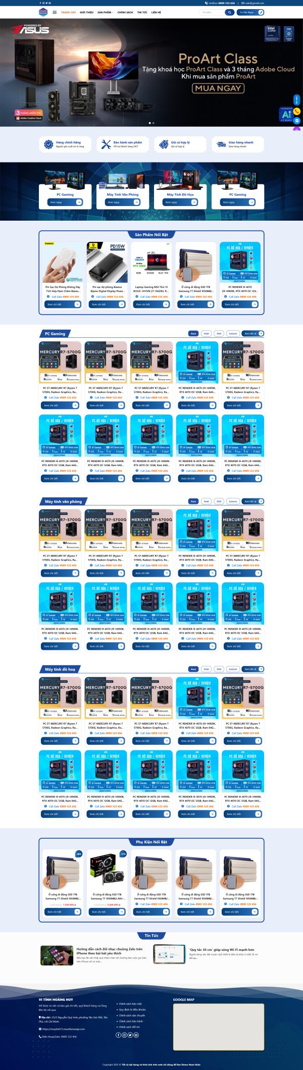 Theme wordpress shop bán máy tính 15