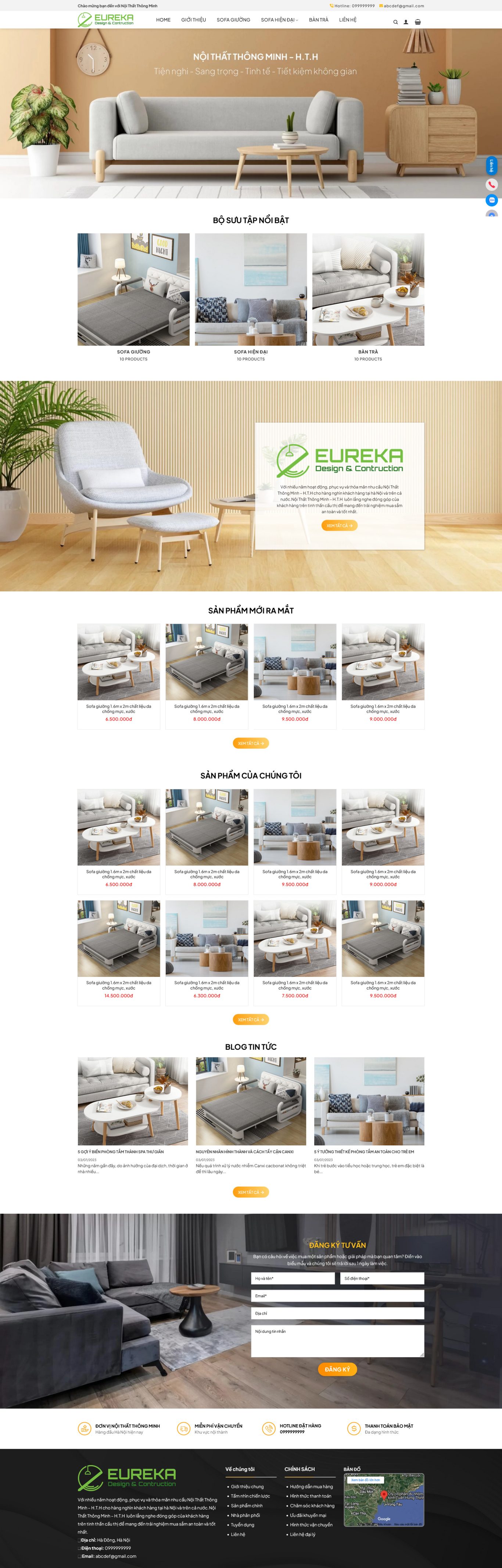 Theme wordpress bán sofa 